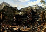 Joseph Anton Koch The Upland near Bern china oil painting artist